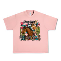 Salmon long live cowgirls Urban Heavy Tee - OliviaCreatesArt