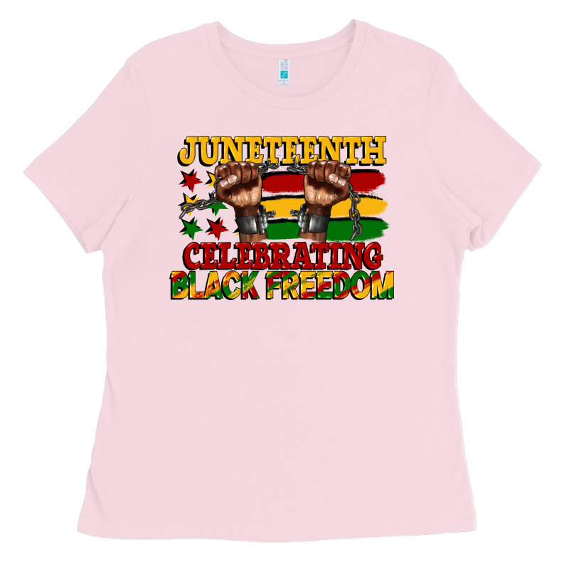Juneteenth Celebrating Black Freedom Ladies Tee by CowGirlArtShop | Teevron
