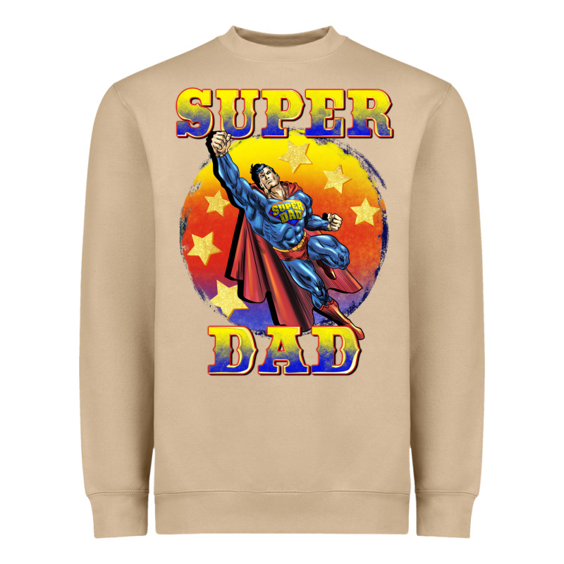 Super Dad Heavyweight Sweatshirt by BarkalooDesign | Teevron