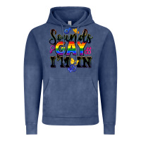 Vintage Denim sounds gay im in Vintage Hoodie - FaDigitalArtStudio