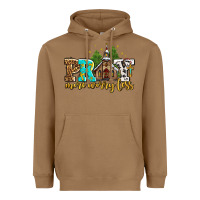 Toasted Coconut pray more worry less with church Heavyweight Hoodie - AdoDesignShop