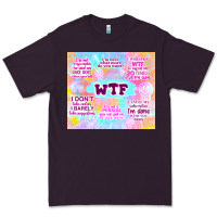 Plum sarcastic wtf Premium Tee - TumblerDesignByShophia