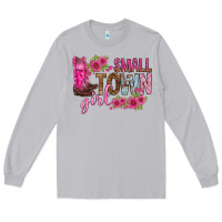 Moon Dust small town girl with flowers bbs Long Sleeve Tee - BundleAndBundleShop