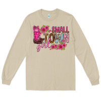 Mushroom small town girl with flowers bbs Long Sleeve Tee - BundleAndBundleShop