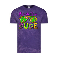 Cloud Purple mardi gras dude olivia Vintage Tee - OliviaCreatesArt