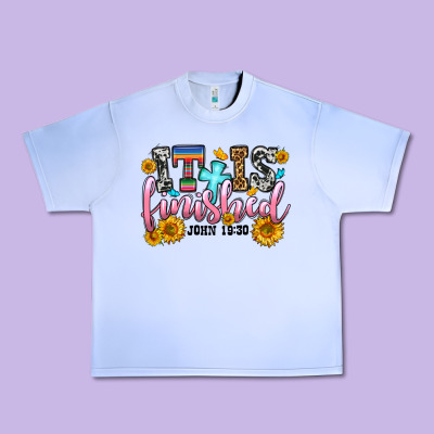 It Is Finished John 19 30 Urban Heavy Tee Designed By Oliviacreatesart