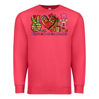 Cardinal peace love nutcraker Premium Sweatshirt - AdoDesignShop