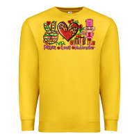 Lemon peace love nutcraker Premium Sweatshirt - AdoDesignShop