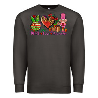 Smoke peace love nutcraker Premium Sweatshirt - AdoDesignShop