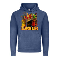 Vintage Denim Future black king Vintage Hoodie - FaDigitalArtStudio