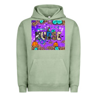 Pigment Oil Green nurse halloween Urban Hoodie - JahusDesignShop