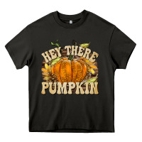 Asphalt Hey There Pumpkin Heavy Core Tee - texasbilliewilder