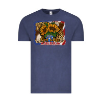 Vintage Denim Patriotic Sunflower God Bless America Vintage Tee - Jasminsmagicworld