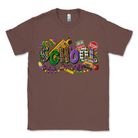 Chestnut school bus driver mardi gras Classic Tee - CowGirlArtShop