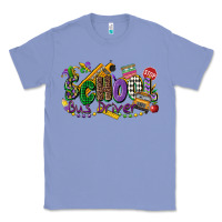 Colony Blue school bus driver mardi gras Classic Tee - CowGirlArtShop