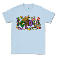 Dusty Blue school bus driver mardi gras Classic Tee - CowGirlArtShop