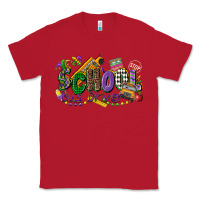 Red school bus driver mardi gras Classic Tee - CowGirlArtShop