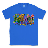 True Royal school bus driver mardi gras Classic Tee - CowGirlArtShop