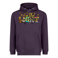 Plum be the light Heavyweight Hoodie - AdoDesignShop