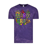 Cloud Purple mardi gras olivia Vintage Tee - OliviaCreatesArt