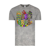 Cloud Rock mardi gras olivia Vintage Tee - OliviaCreatesArt