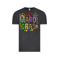 Vintage Black mardi gras olivia Vintage Tee - OliviaCreatesArt