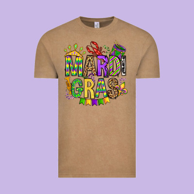 Mardi Gras Olivia Vintage Tee Designed By Oliviacreatesart
