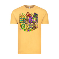 Vintage Mustard mardi gras olivia Vintage Tee - OliviaCreatesArt