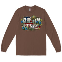 Chestnut Army mom Mother's Day Long Sleeve Tee - FaDigitalArtStudio