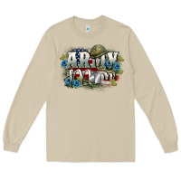 Mushroom Army mom Mother's Day Long Sleeve Tee - FaDigitalArtStudio