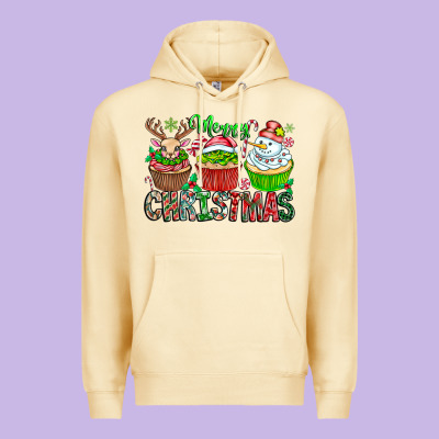 Merry Christmas Premium Hoodie Designed By Cowhidedigitalart