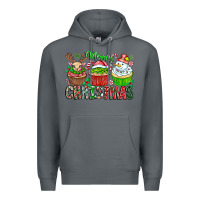 Rock Merry Christmas Premium Hoodie - CowhideDigitalArt