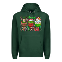 Sports Green Merry Christmas Premium Hoodie - CowhideDigitalArt