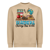 Mushroom teachers change the world Heavyweight Sweatshirt - BarkalooDesign