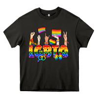 Asphalt LGBTQ+ Heavy Core Tee - NancyCooperArtShop