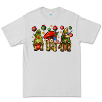 Dove Grey Christmas Army Gnomes 4th of july Premium Tee - HowdyJamesFarm