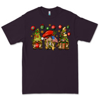 Plum Christmas Army Gnomes 4th of july Premium Tee - HowdyJamesFarm