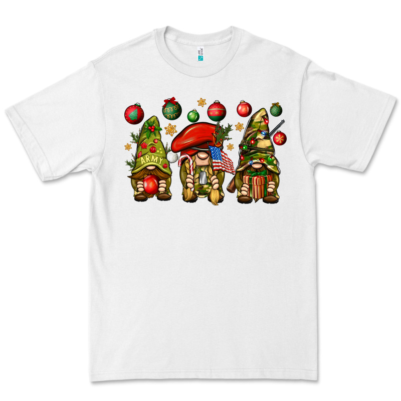 Christmas Army Gnomes 4th Of July Premium Tee by HowdyJamesFarm | Teevron