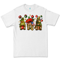 White Christmas Army Gnomes 4th of july Premium Tee - HowdyJamesFarm