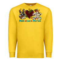 Lemon peace love martini Premium Sweatshirt - AdoDesignShop