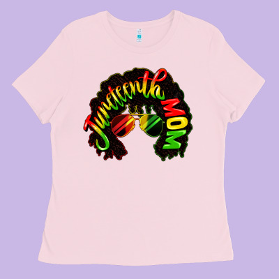 Juneteenth Mom Ladies Tee Designed By Cowgirlartshop