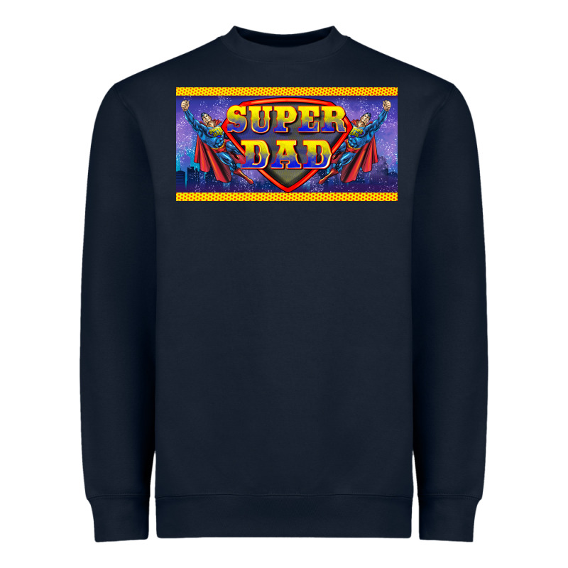 Super Dad Heavyweight Sweatshirt by BarkalooDesign | Teevron