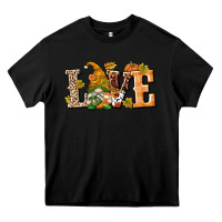 Black Love Gnome Heavy Core Tee - texasbilliewilder