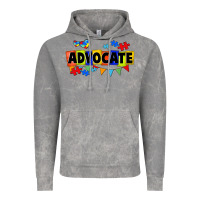 Cloud Rock Advocate Autism Vintage Hoodie - FaDigitalArtStudio