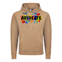 Vintage Coffee Advocate Autism Vintage Hoodie - FaDigitalArtStudio