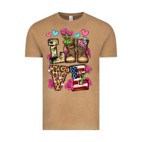 Vintage Camel love valentine's day army boots olivia Vintage Tee - OliviaCreatesArt