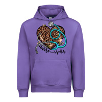Tulip nurse leopard heart Urban Hoodie - JahusDesignShop