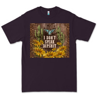 Plum i don't speak dipshit Premium Tee - TumblerDesignByShophia