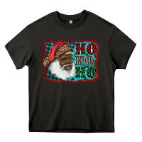 Asphalt african american santa ho ho ho Heavy Core Tee - RanaPortraitStore