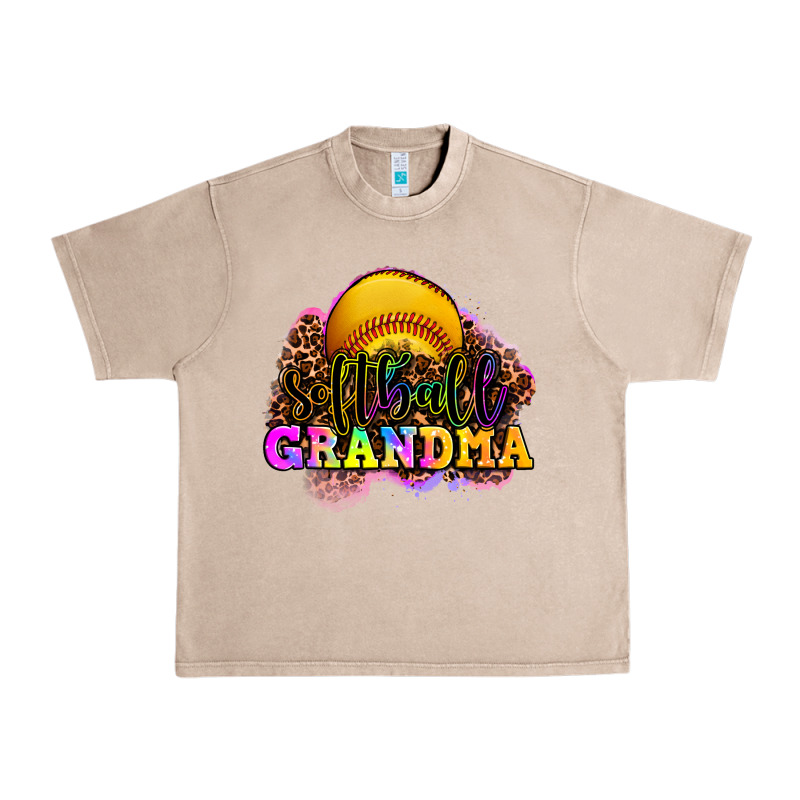 Softball Grandma Urban Heavy Tee by OliviaCreatesArt | Teevron
